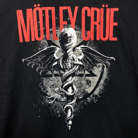 Motley Crue Dr Feel Good Album Cover Art Heavy Metal T-Shirt 2XL - Picture 2 of 4